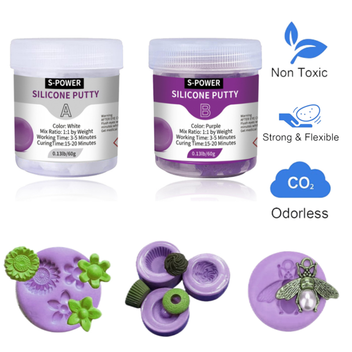 Soap Making Kit For Beginners - Kit de massa de moldagem de