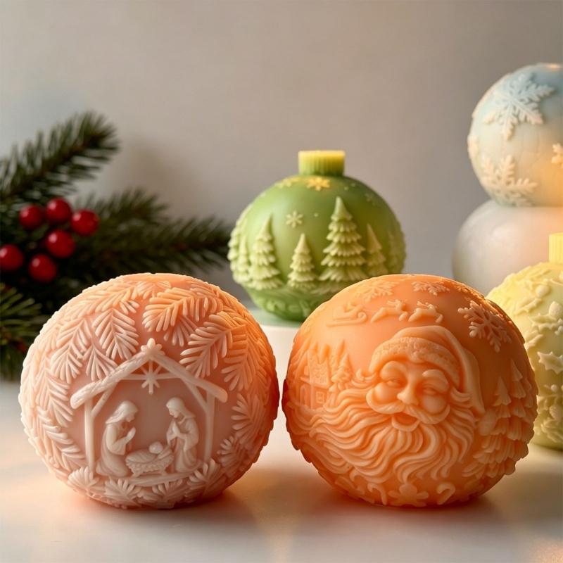 Soap Making Instructions - Moldes silicone forma bola para fundição