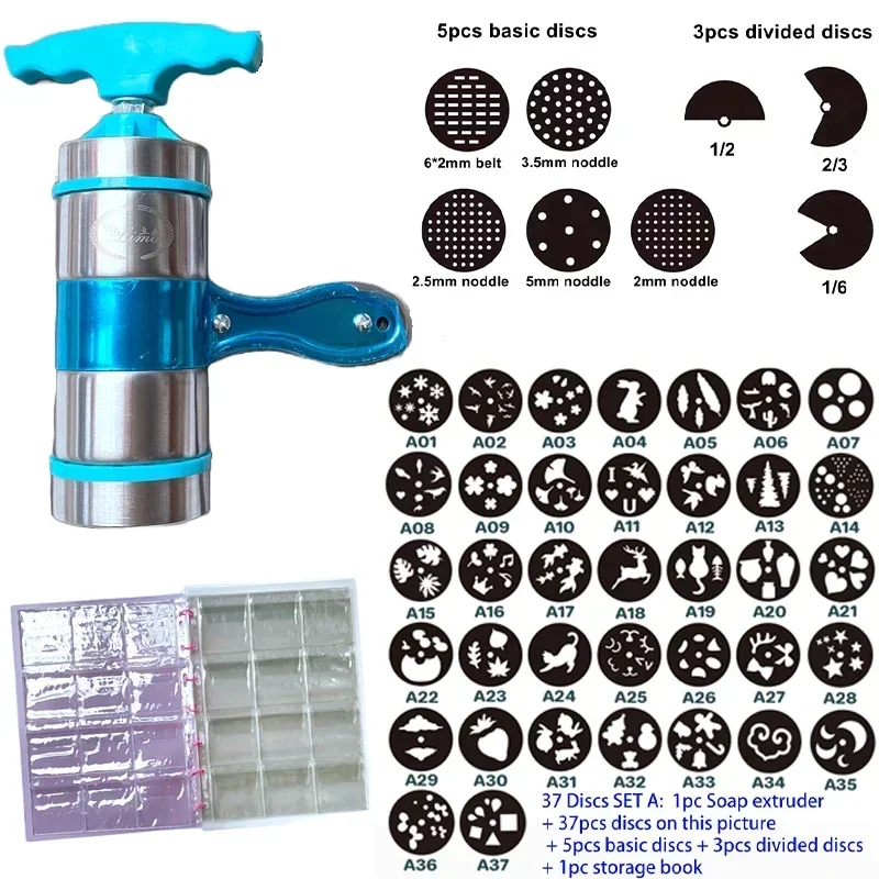 Soap Making Kit For Beginners - Discos extrusores de sabão, kit de