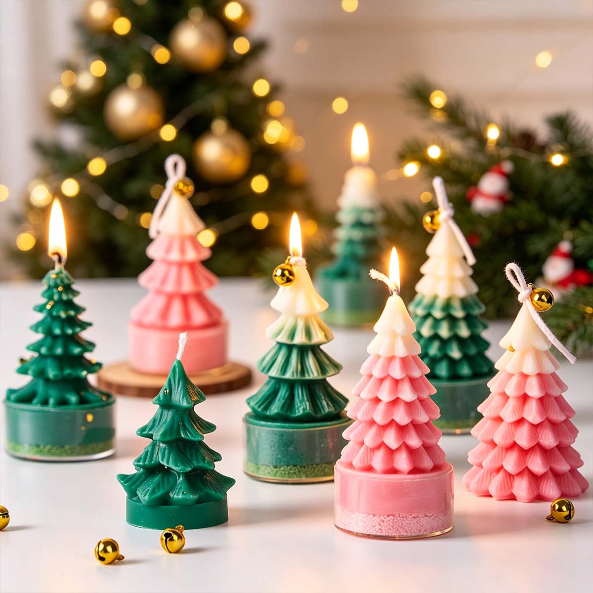 Soap Making Gifts - Molde de Silicone 3D para Árvore
