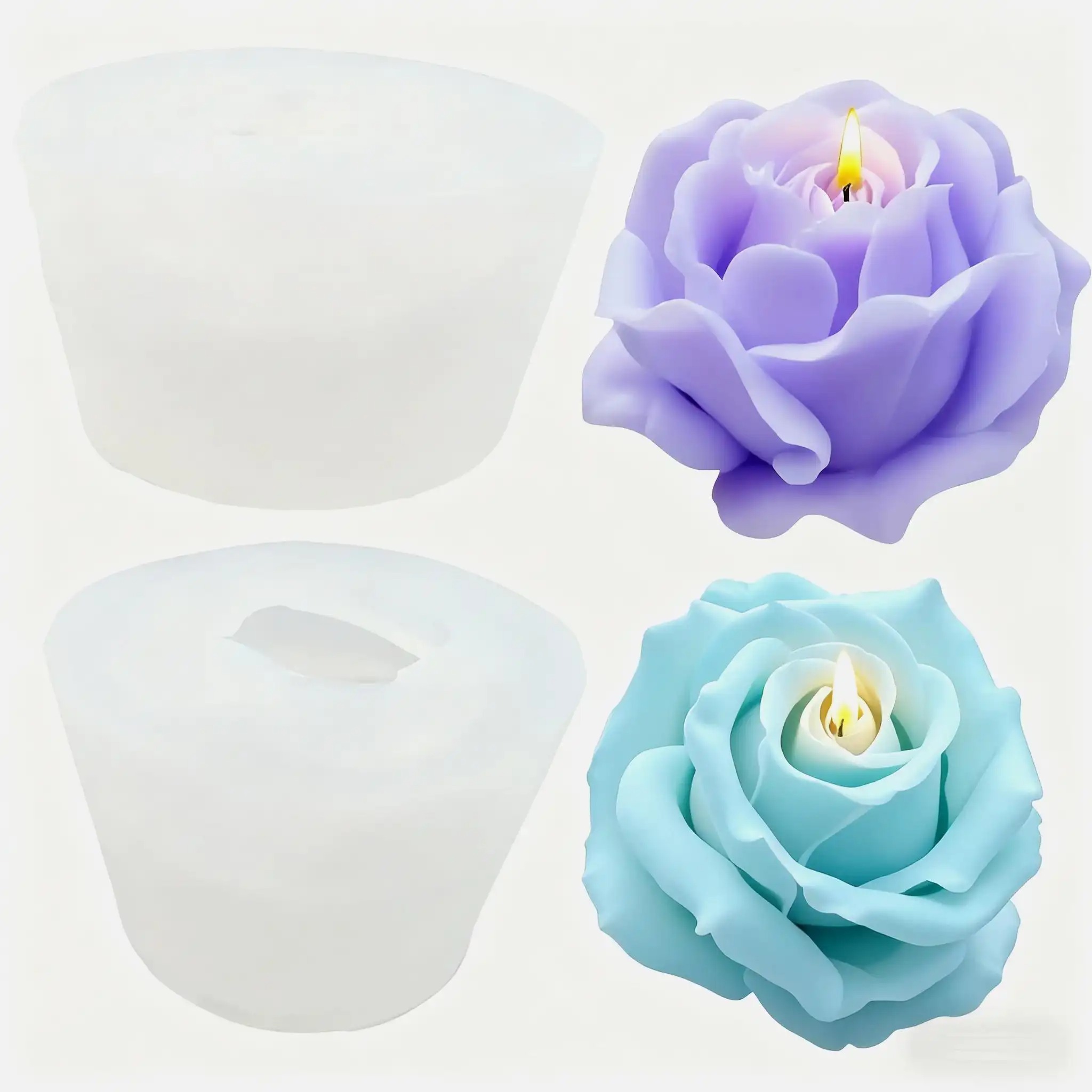 Conjunto de 2 moldes de silico - Soap Making Gifts avaliação e preço