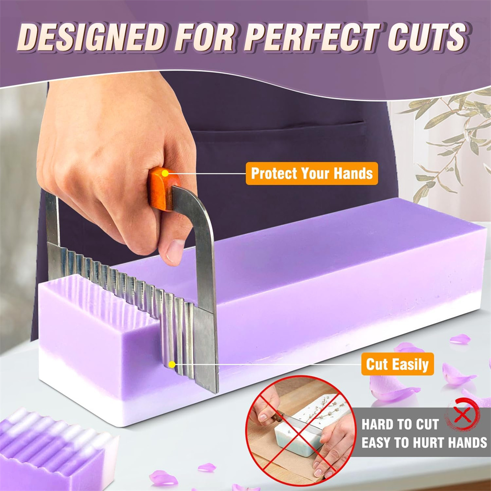 Kit retangular de moldes de sa - Soap Making Kit For Beginners avaliação e preço