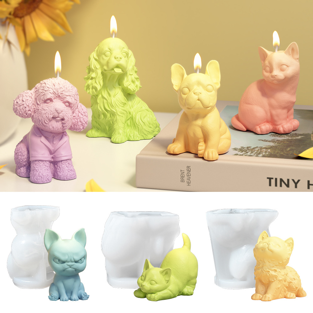Molde de silicone para cachorr - Soap Making Gifts avaliação e preço