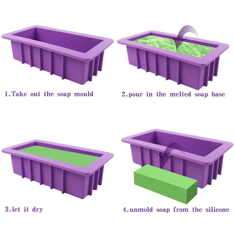 1100ml molde de sabão de silic - Soap Making Kit For Beginners avaliação e preço