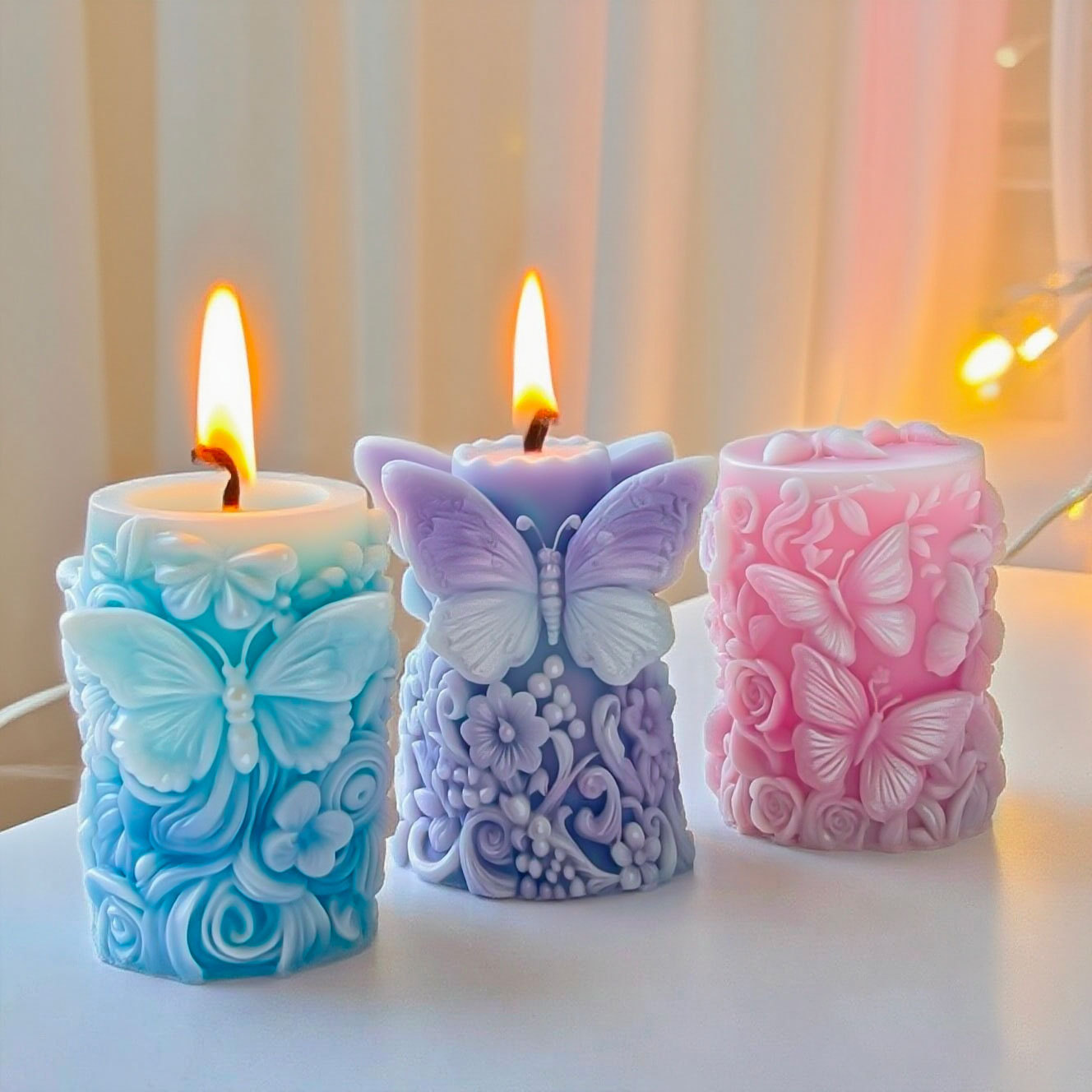 3d borboleta flores alívio cil - Soap Making Instructions avaliação e preço