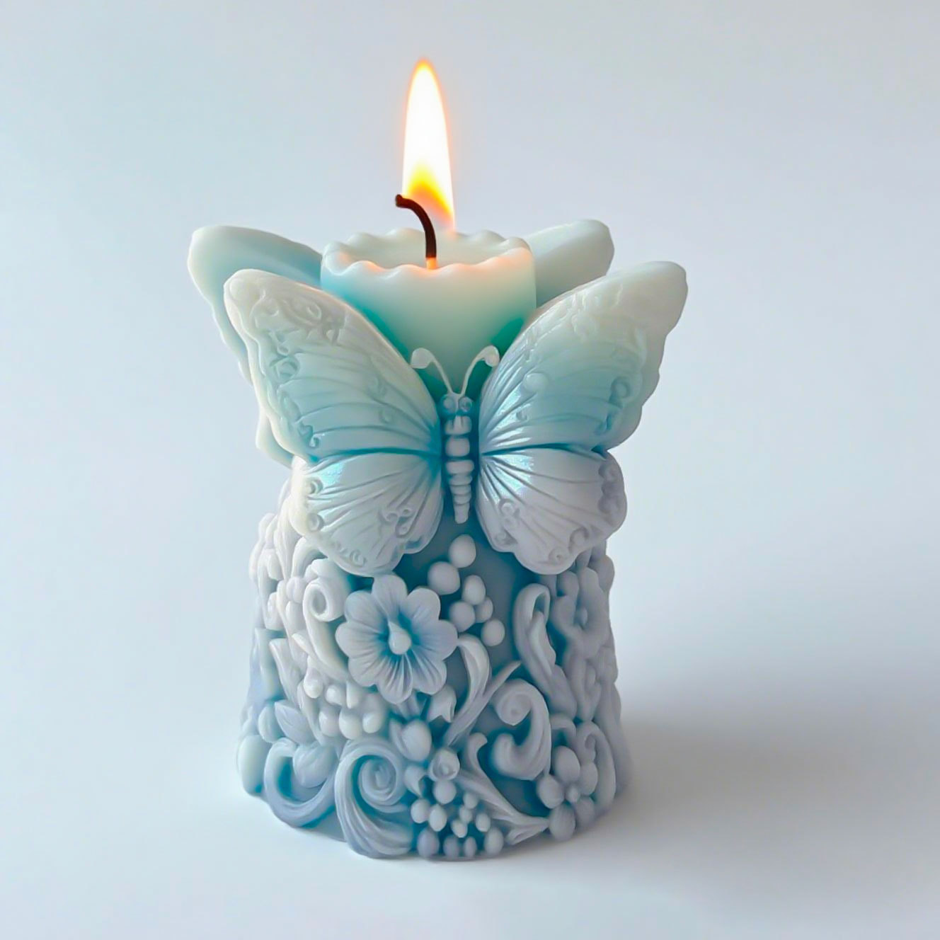 3d borboleta flores alívio cil - Soap Making Instructions avaliação e preço