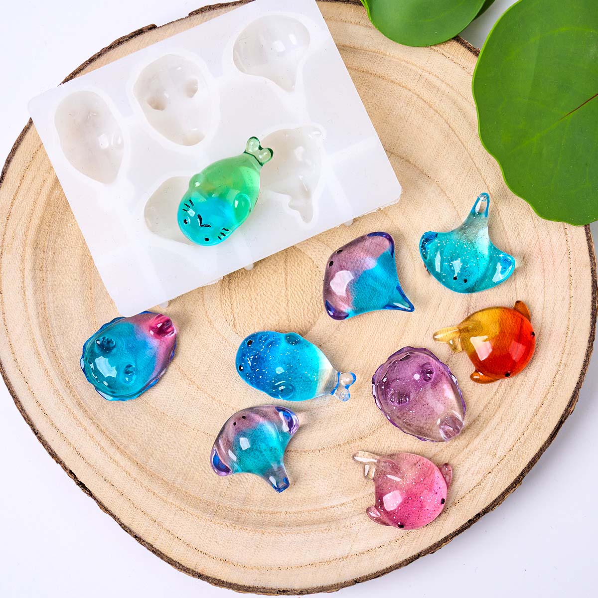 Molde de Silicone 3D de Raia M - Soap Making Ins avaliação e preço