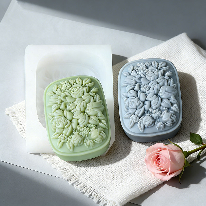 Molde de Silicone Quadrado par - Soap Making Gifts avaliação e preço