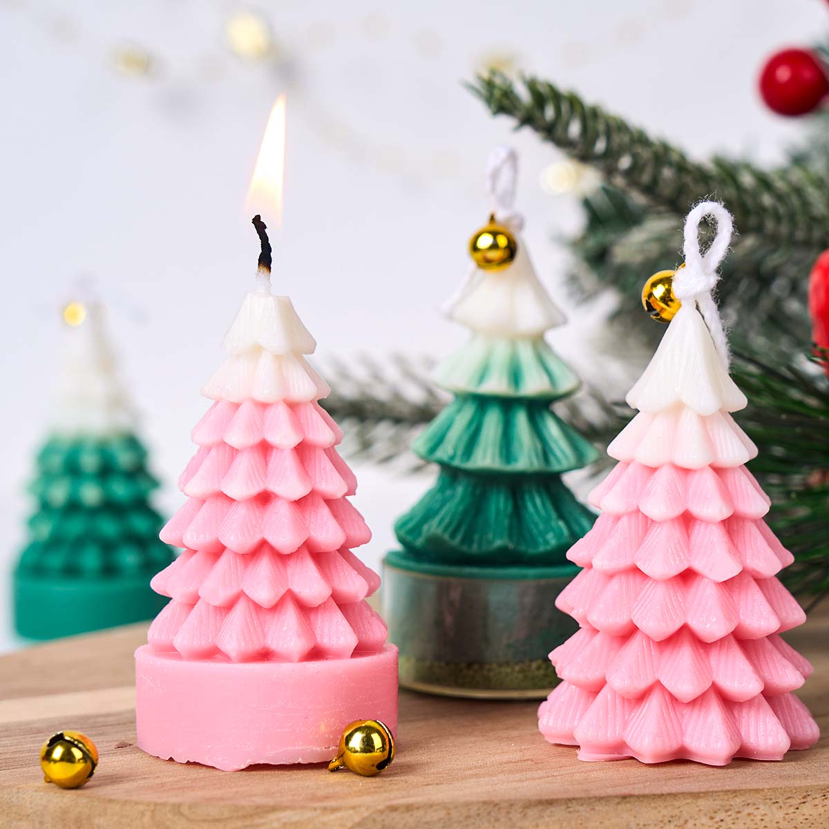 Molde de Silicone 3D para Árvo - Soap Making Gifts avaliação e preço