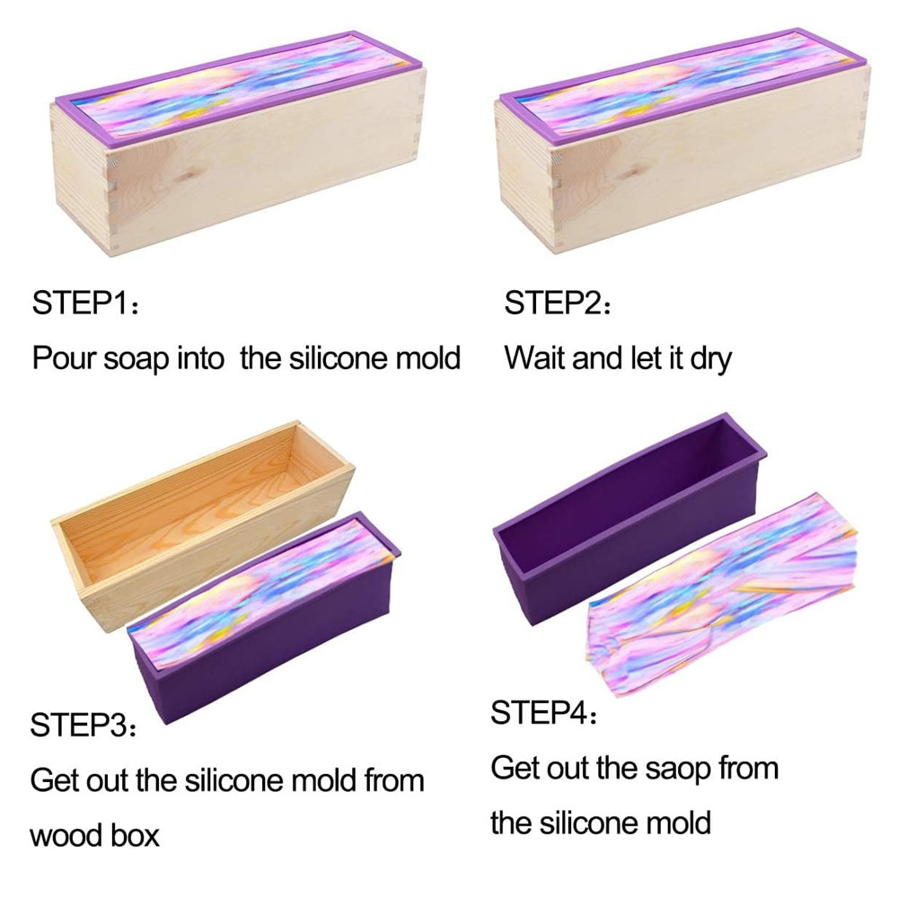 Kit de Moldes de Silicone para - Soap Making Kit For Beginners avaliação e preço