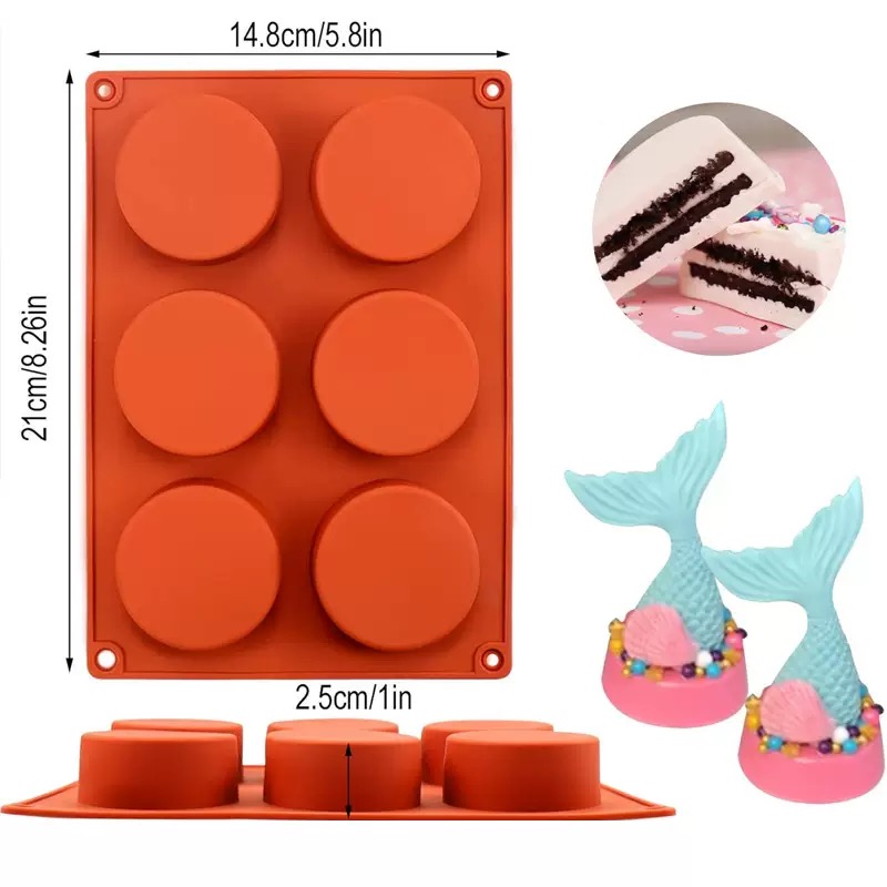 Molde de Silicone Redondo para - Soap Making Instructions avaliação e preço